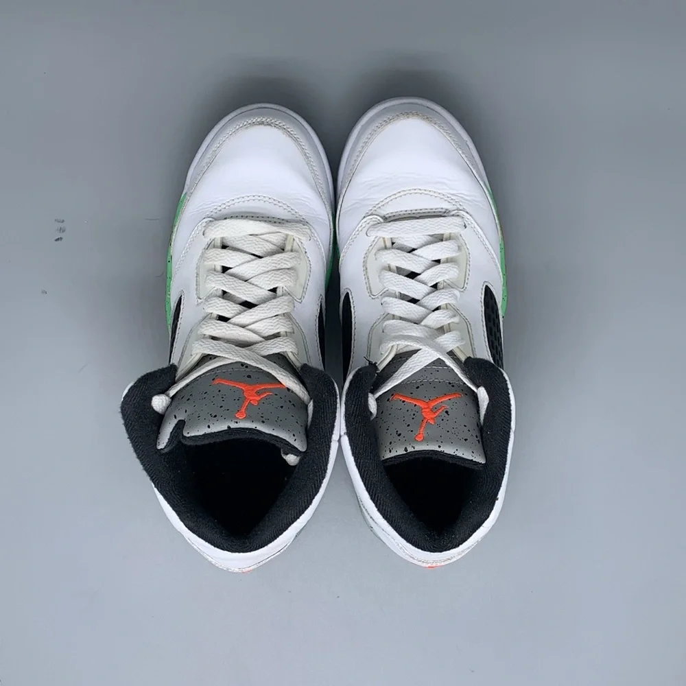 Jordan 5 Retro Poison Green‎ Shoes 440889-115 Youth Sz 3Y